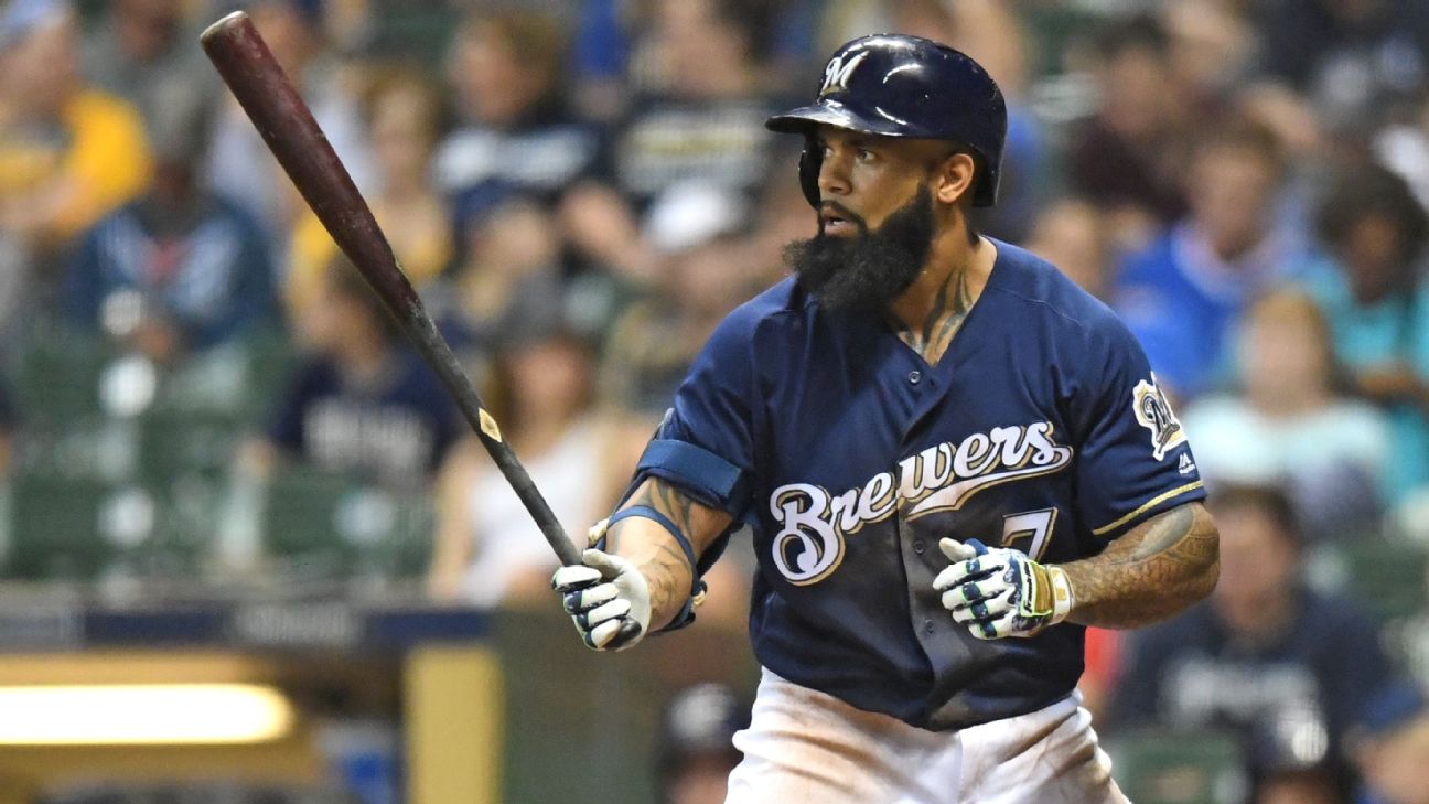 Former Logger Eric Thames signed by Brewers
