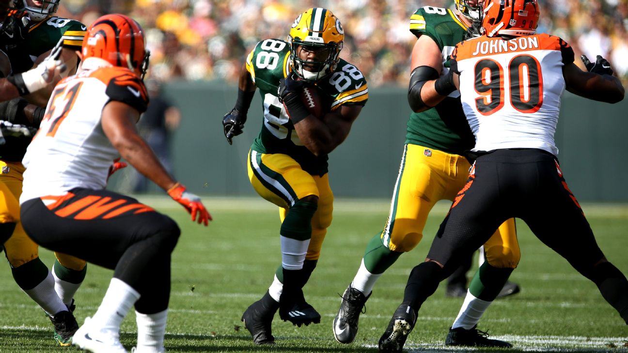 Attention fantasy owners: Packers' Ty Montgomery now a running back - ESPN  - Green Bay Packers Blog- ESPN