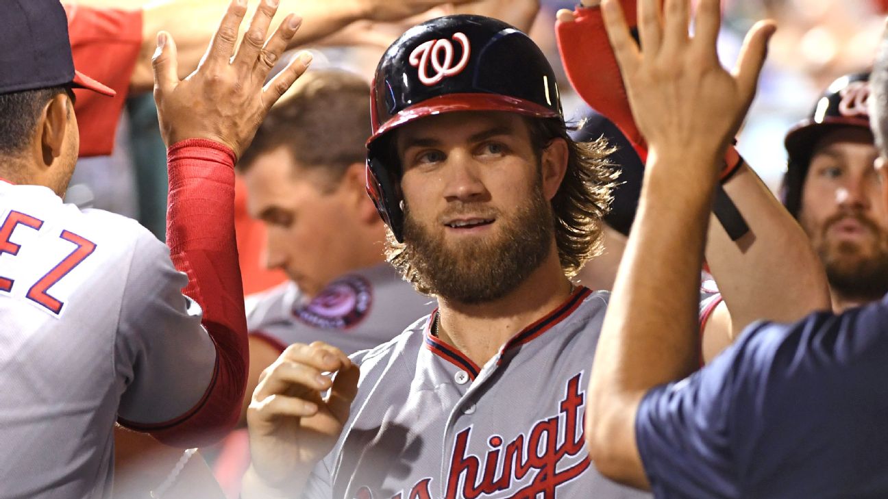 Bryce Harper knee injury: Nationals OF not 100 percent yet