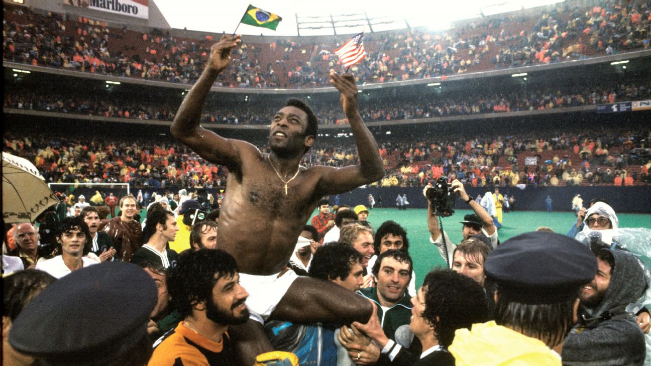 When Pele ruled soccer in the US with New York Cosmos - ESPN