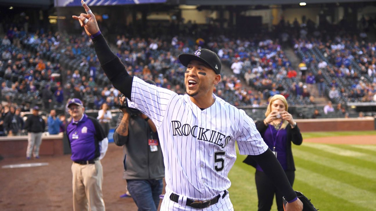 Rockies clinch first playoff berth since '09