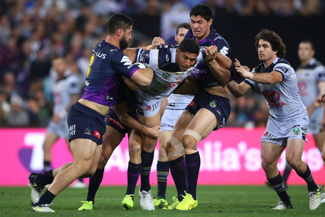 Cut Down - NRL Grand Final Gallery Storm Vs. Cowboys - ESPN