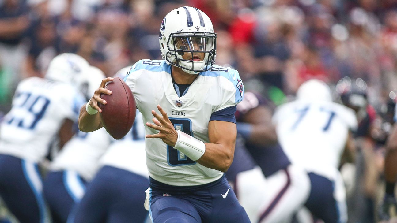 ESPN: Marcus Mariota Not Expected To Start Tonight For Titans