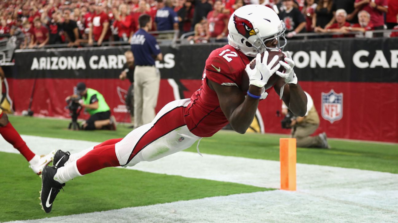 Ravens wide receiver John Brown shining after move from Cardinals