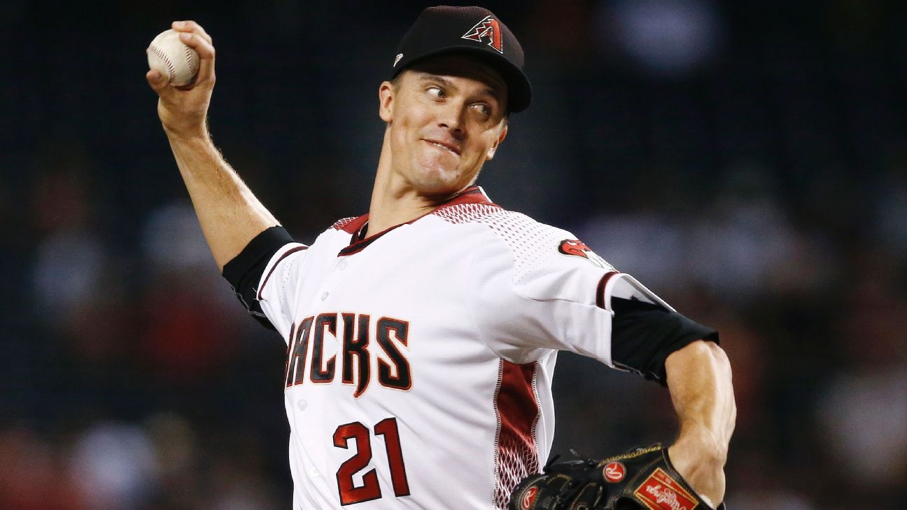 Arizona Diamondbacks say they won't deal Zack Greinke