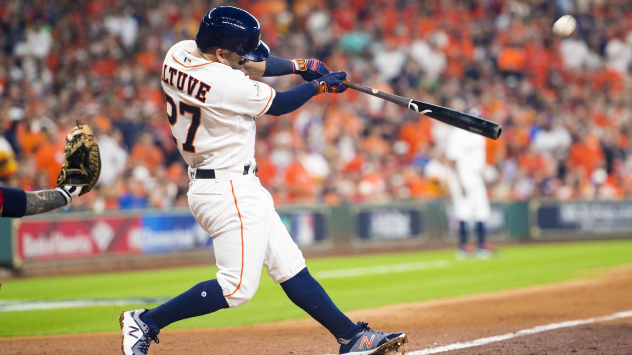 MLB players, analysts -- and Orbit -- rave about Jose Altuve's