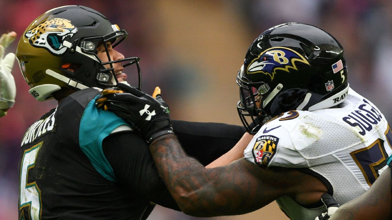 Baltimore's defense is off to a historic start, and Terrell Suggs