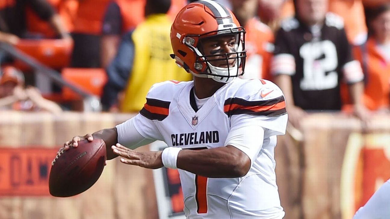 DeShone Kizer named Browns starting quarterback for Week 8