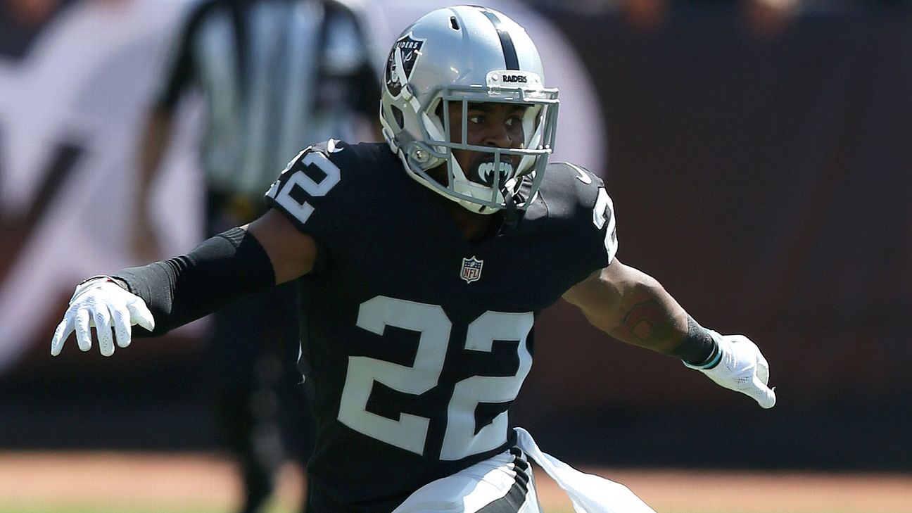 Raiders CB Gareon Conley (hip) returns to practice - ABC30 Fresno