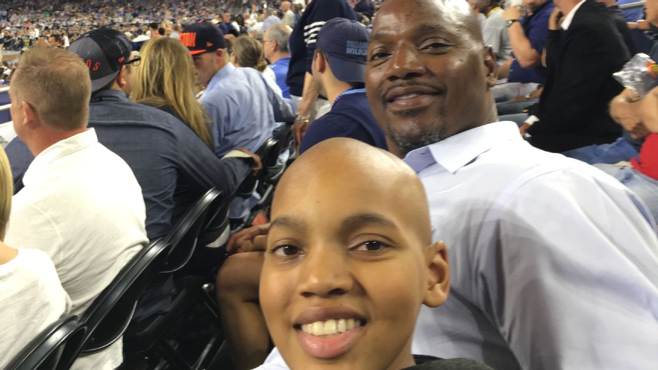 To Falcons' Bryant Young, son who lost cancer battle was his
