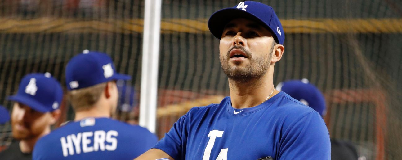 Andre Ethier en práctica de Dodgers