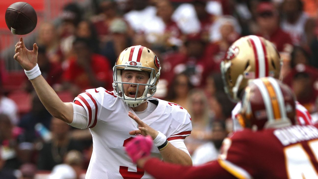 Photos: 49ers lose to Redskins, 26-24