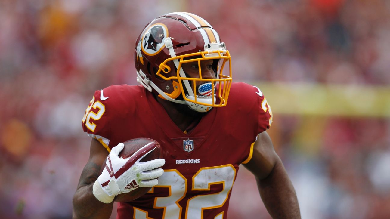 Washington Redskins RB Samaje Perine displays feats of strength