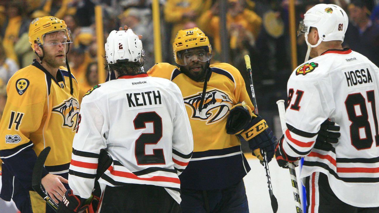 Find out who the best trash-talkers are on the Nashville Predators