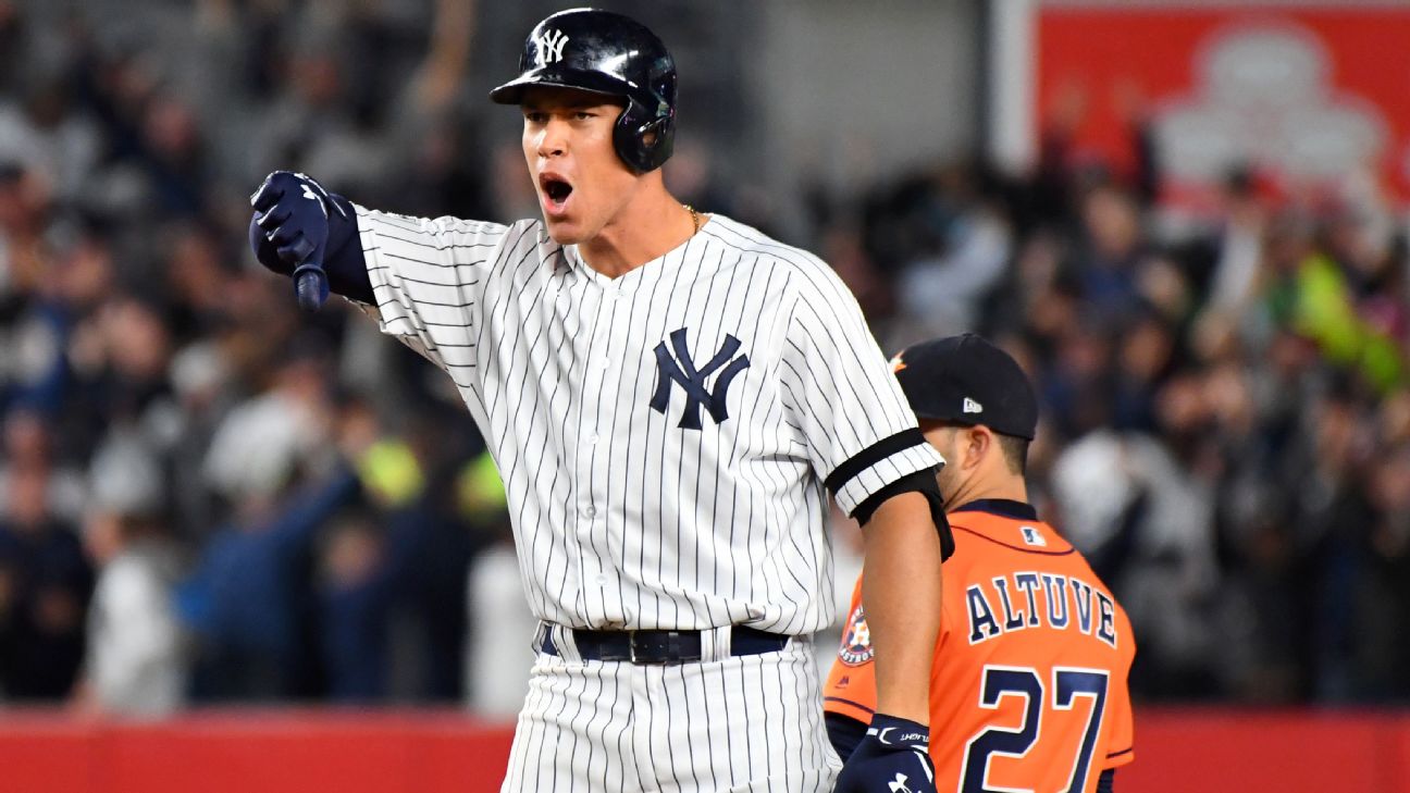 Aaron Judge seals decision, powers Yankees' series-tying win