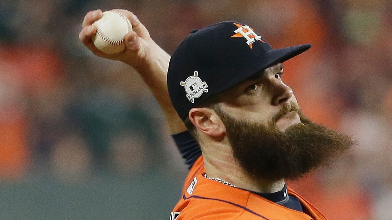 Astros' Dallas Keuchel spotted wearing walking boot