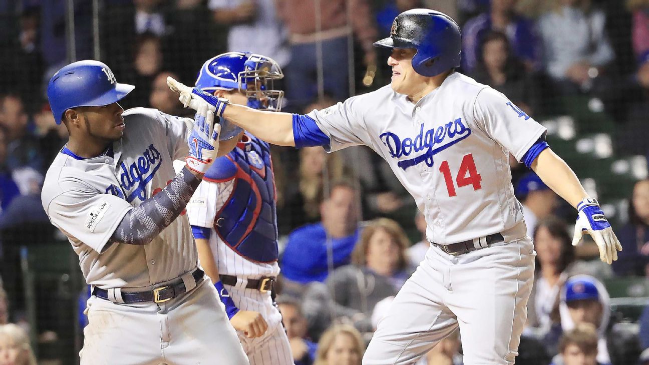 Dodgers' Enrique Hernandez becomes 10th to hit three homers in MLB