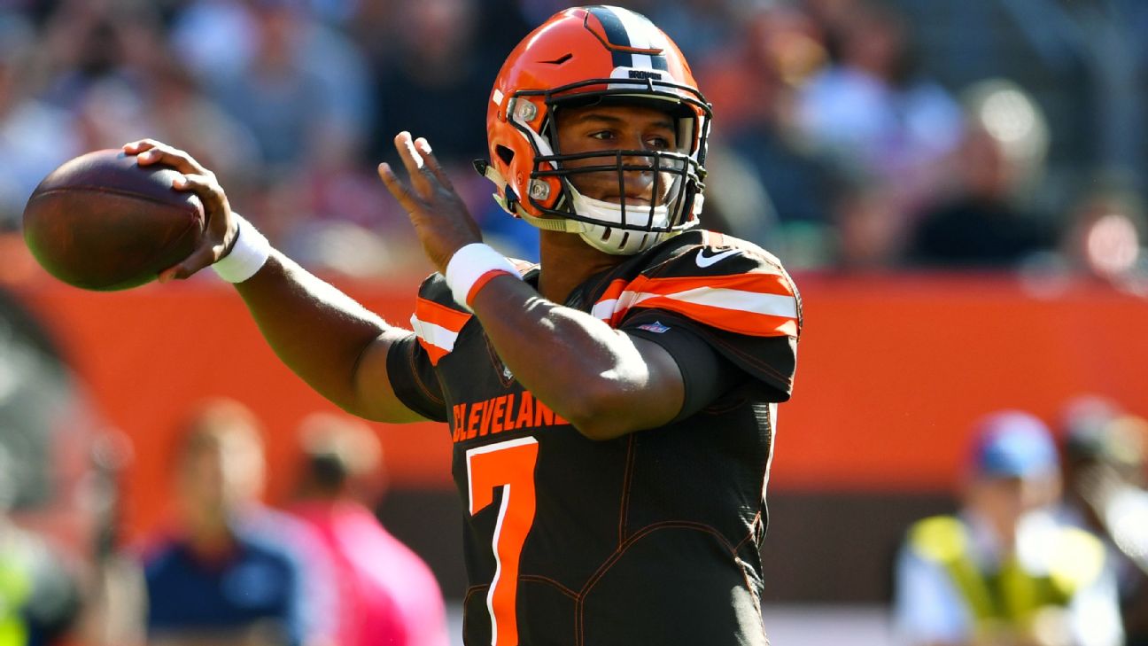 DeShone Kizer: Cleveland Browns' remaining games all about winning, not  development