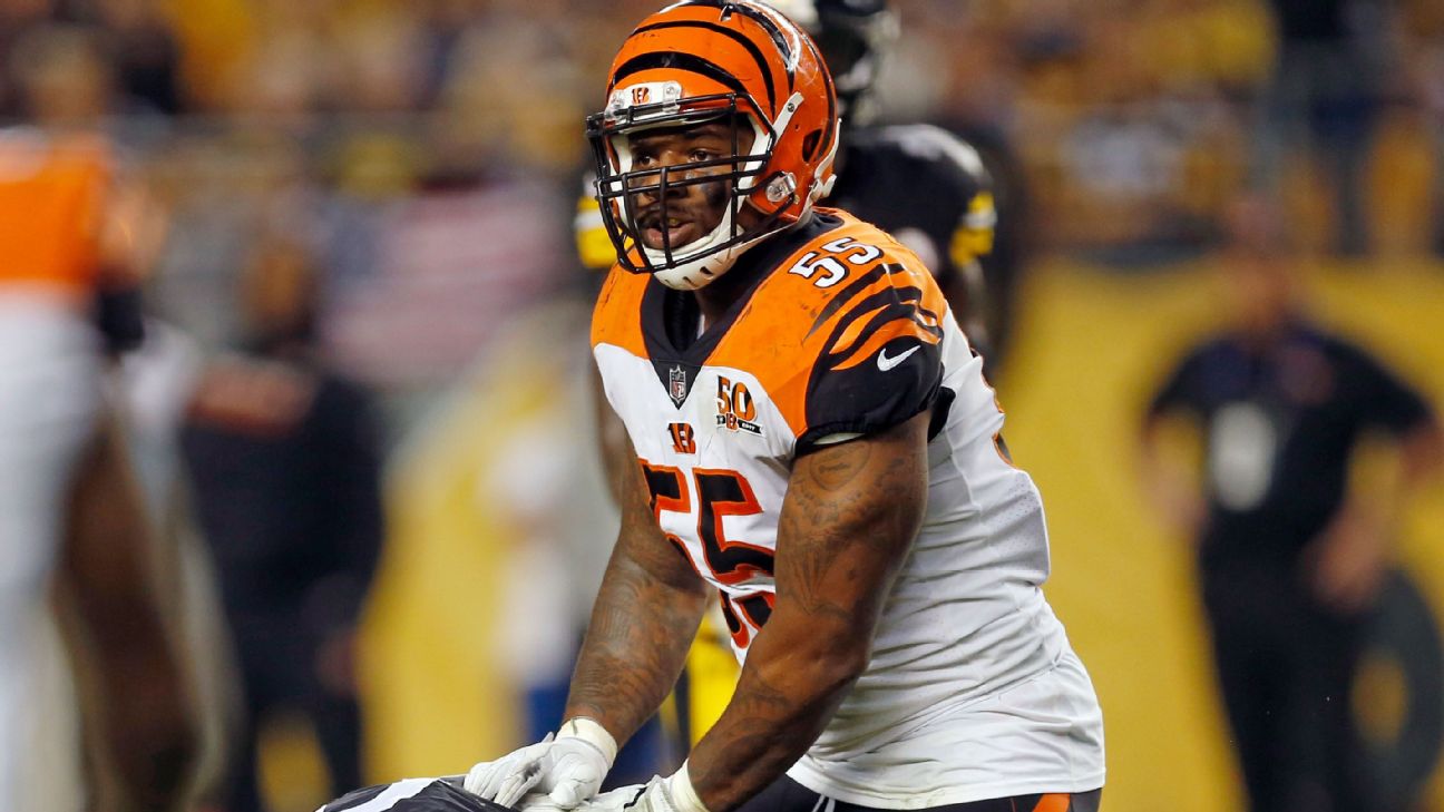 Cincinnati Bengals LB Vontaze Burfict kicked Pittsburgh Steelers