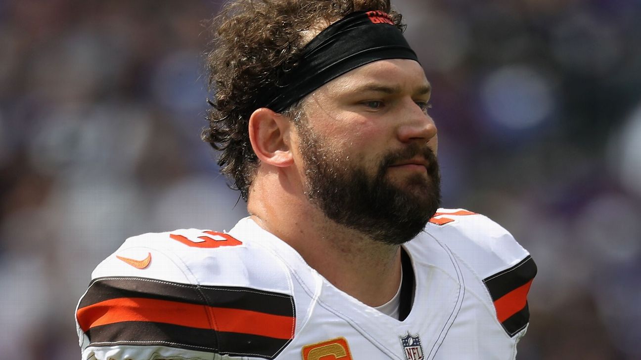 Cleveland Browns Pro Bowl OT Joe Thomas: 'I'm already having memory loss' 