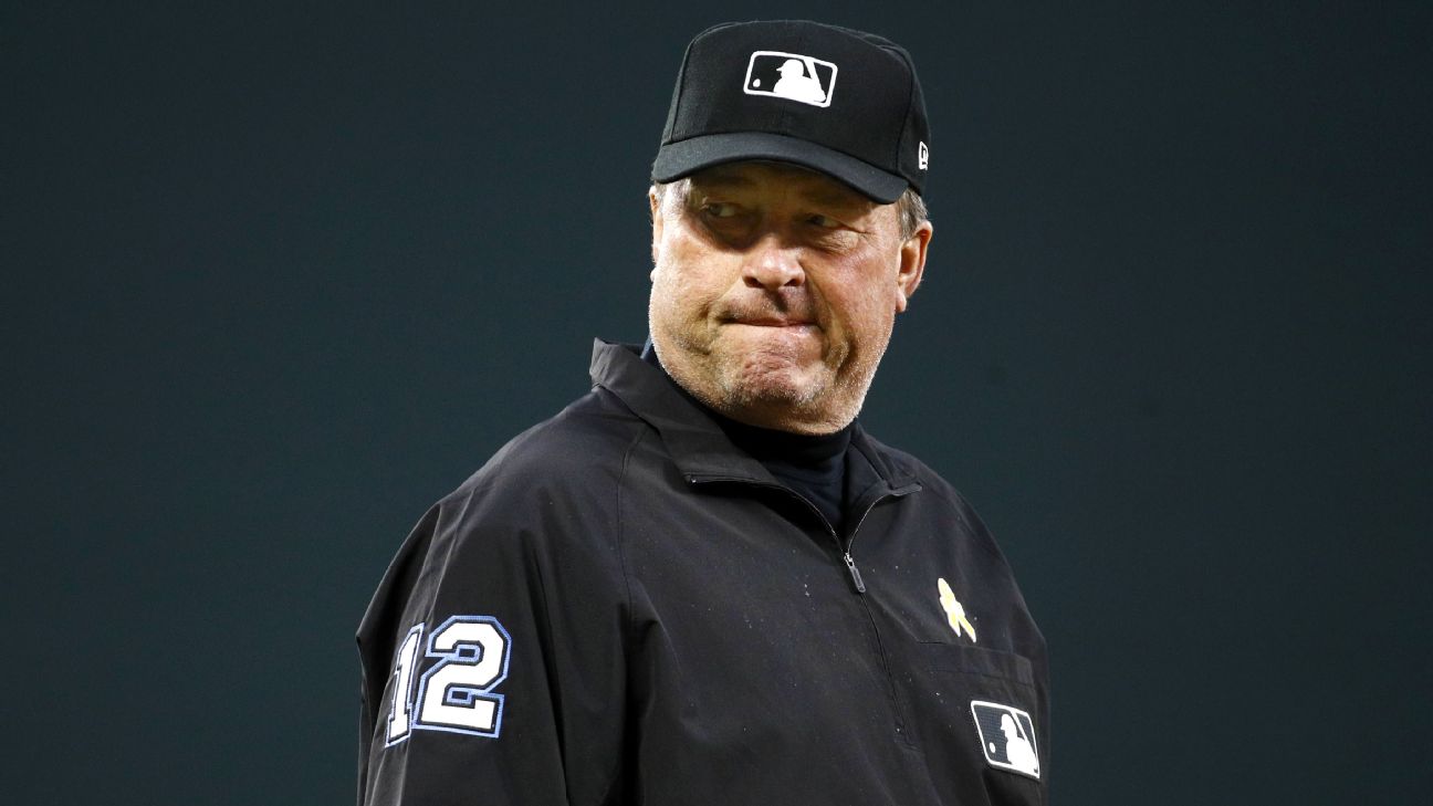 MLB reveals LCS umpires with Joe West, Gerry Davis crew chiefs 