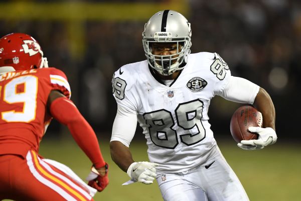 Raiders' Amari Cooper questionable for Chiefs game - ABC7 San Francisco