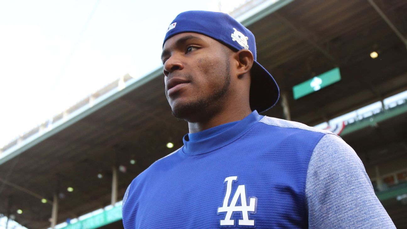 Yasiel Puig has Dodgers feeling fortunate their attempts to trade