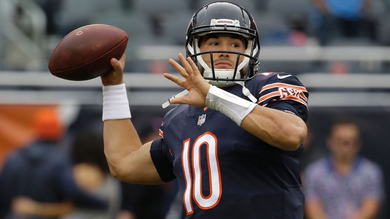 Nagy wants Trubisky to 'trust where he's going with the football'