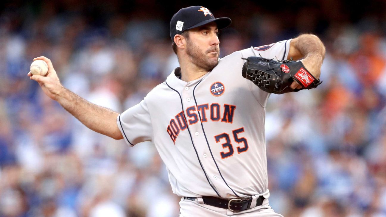 Astros' Justin Verlander suspicious of World Series baseballs