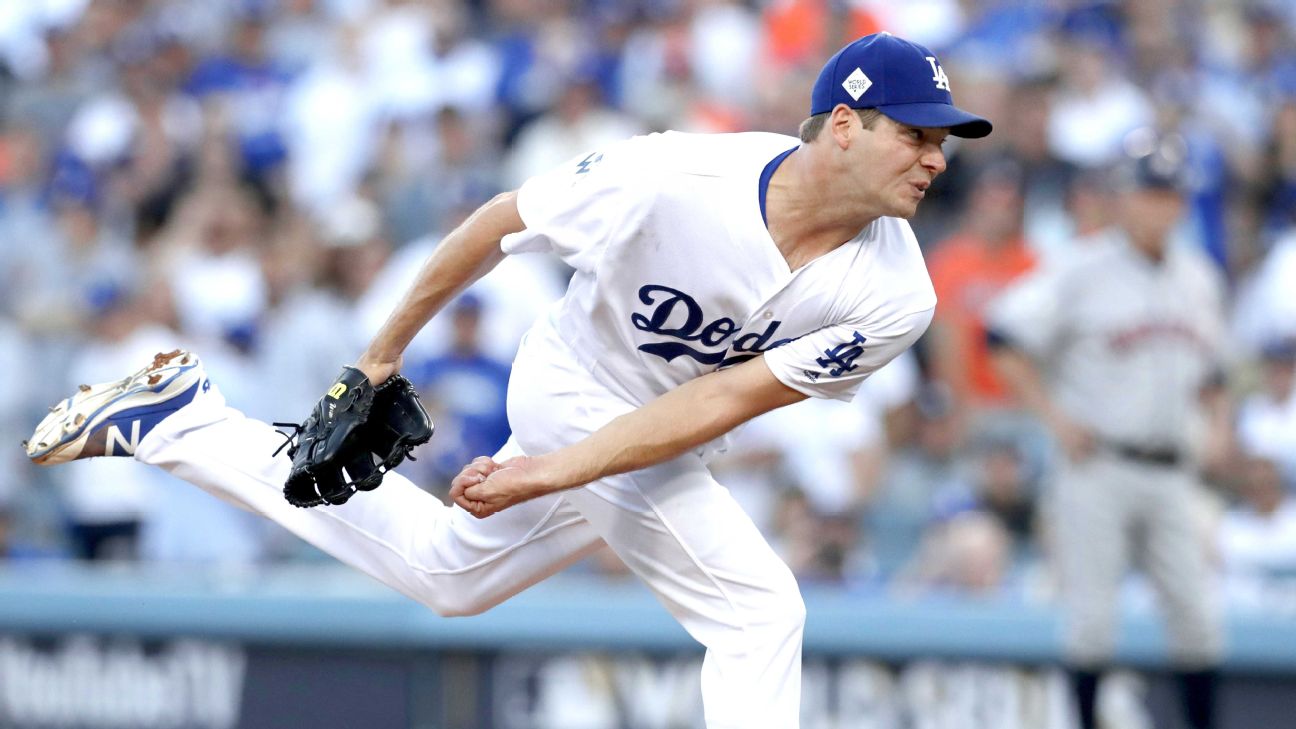 LA Dodgers Foundation Auction: Rich Hill 2018 Game-Used