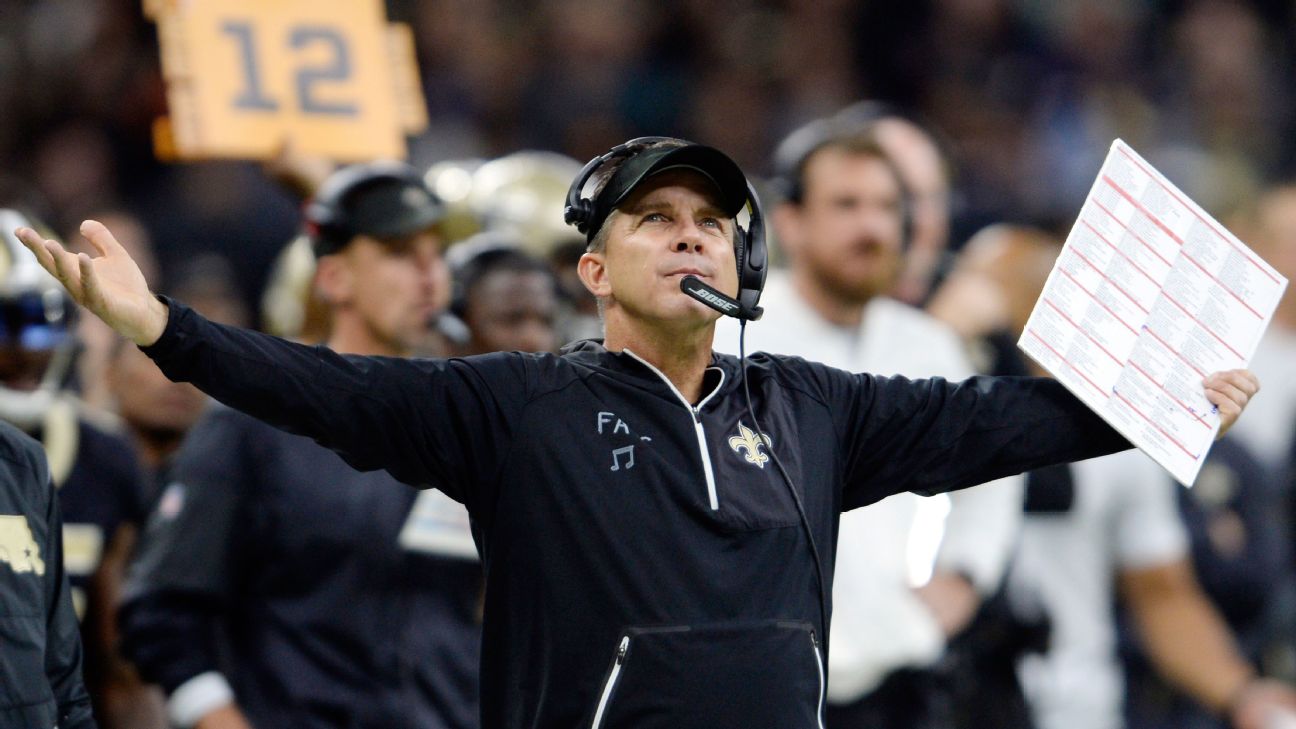 NFL - Sean Payton has turned to symbolic gestures to keep the New