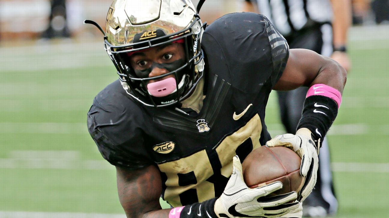 Wake Forest receiver Greg Dortch named 2nd-team All-America by AP