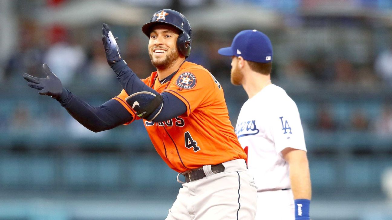 SportsCenter on X: George Springer ties a World Series record