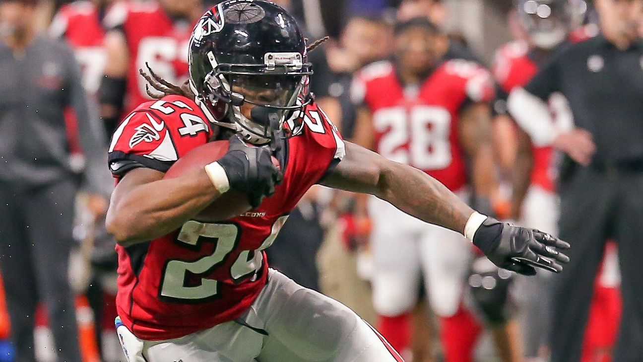 Falcons' Devonta Freeman in midseason form with TD run vs. Browns - ESPN -  Atlanta Falcons Blog- ESPN