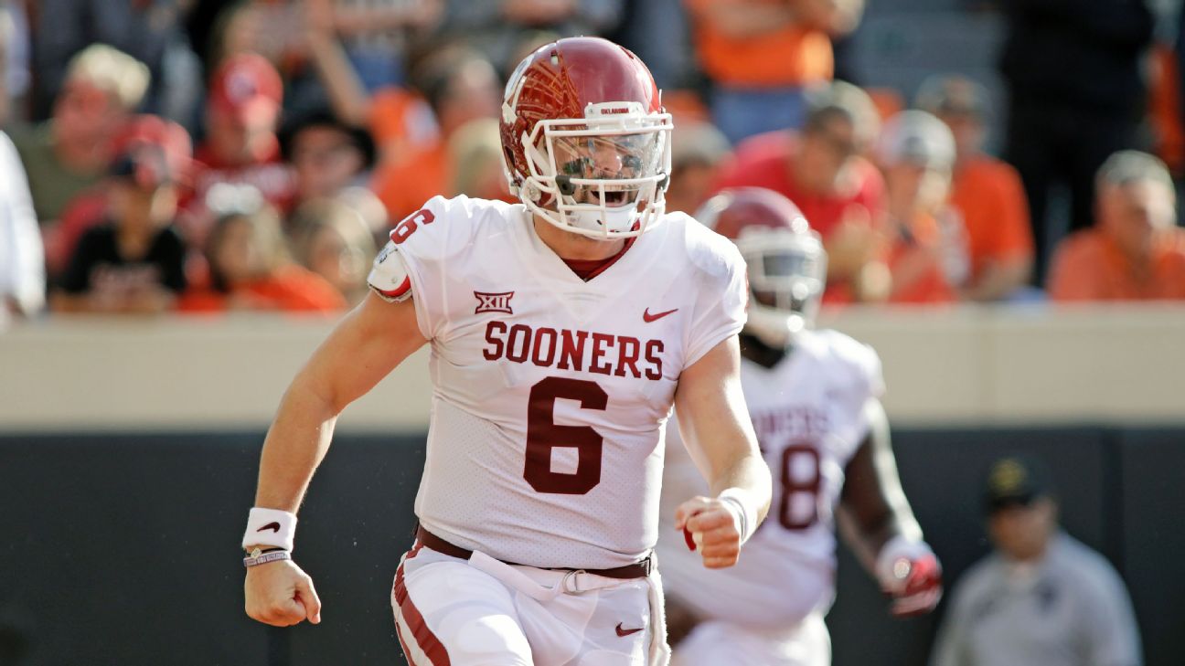 Baker Mayfield did so much trolling during Oklahoma-Georgia: Hot