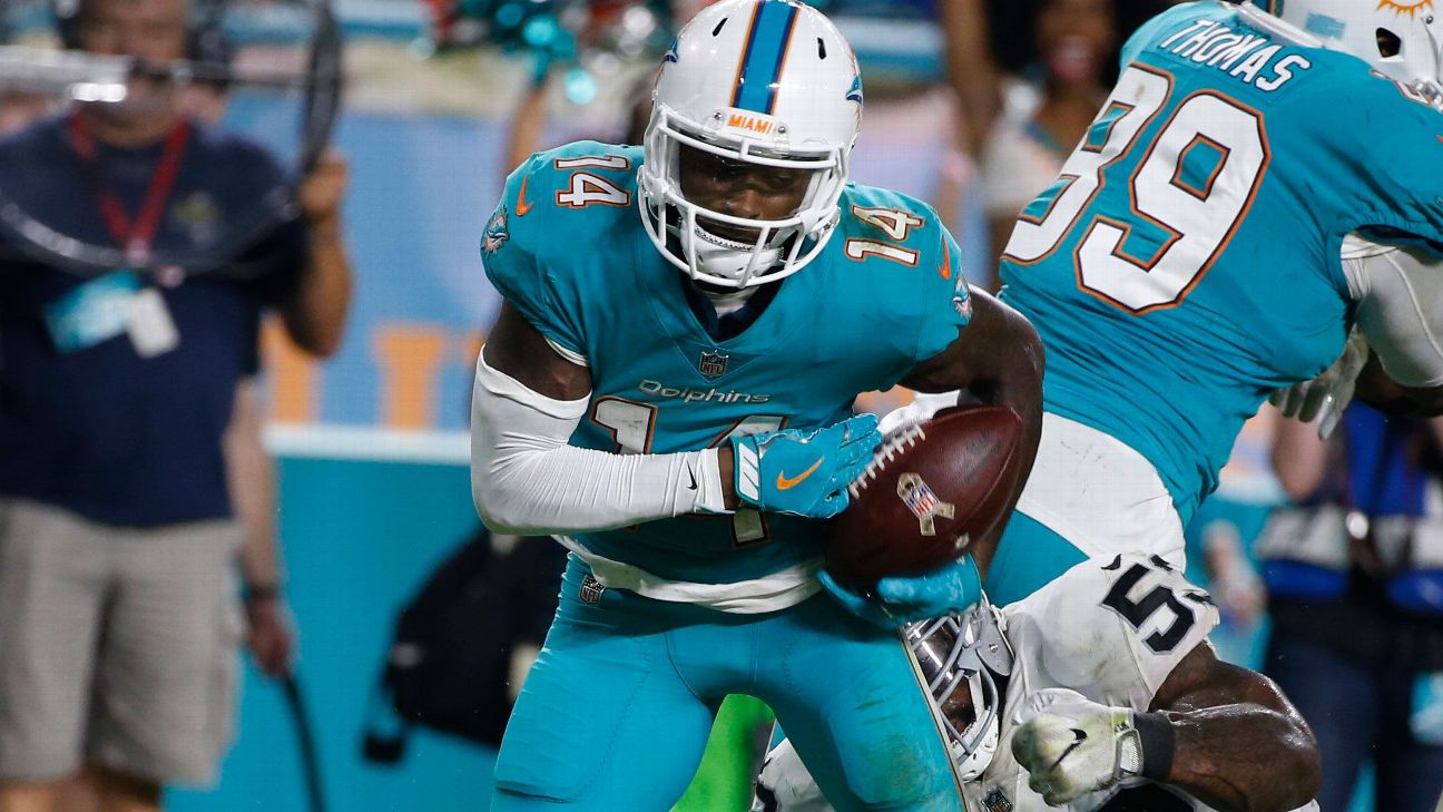 Miami Dolphins wide receiver Jarvis Landry informs team he will sign  franchise tag - ESPN