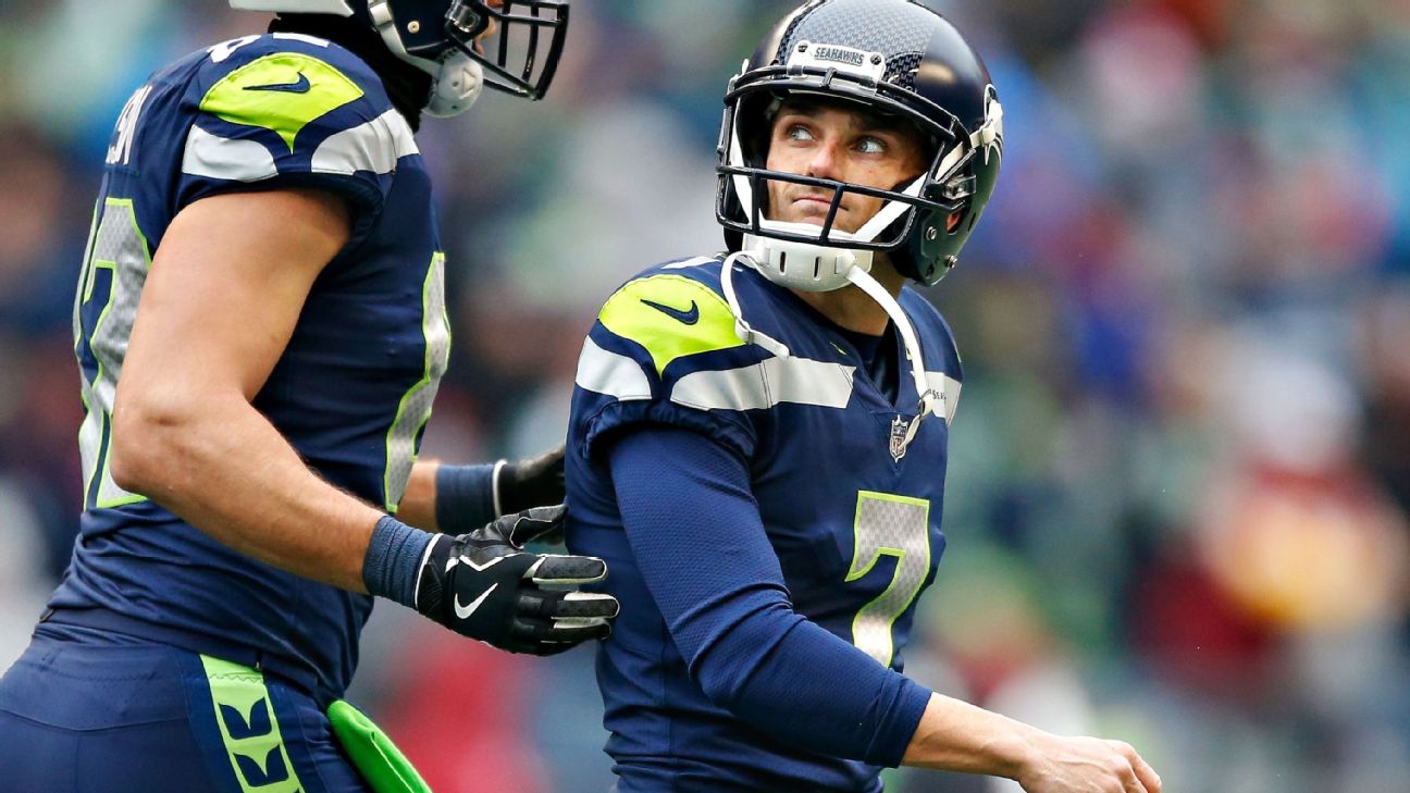 Seahawks sign kicker Blair Walsh as competition for Steven