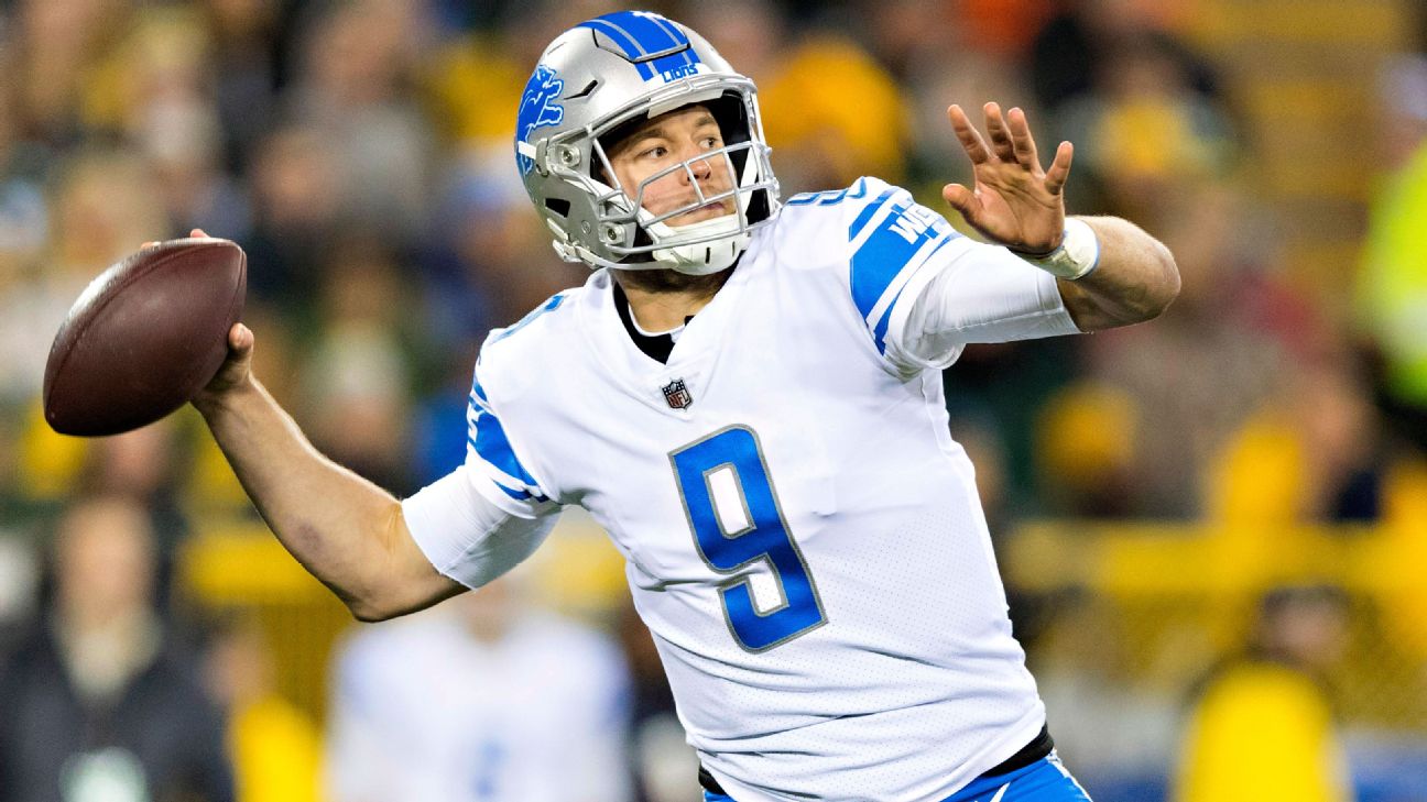 Detroit Lions win as QB Matthew Stafford dissects Green Bay