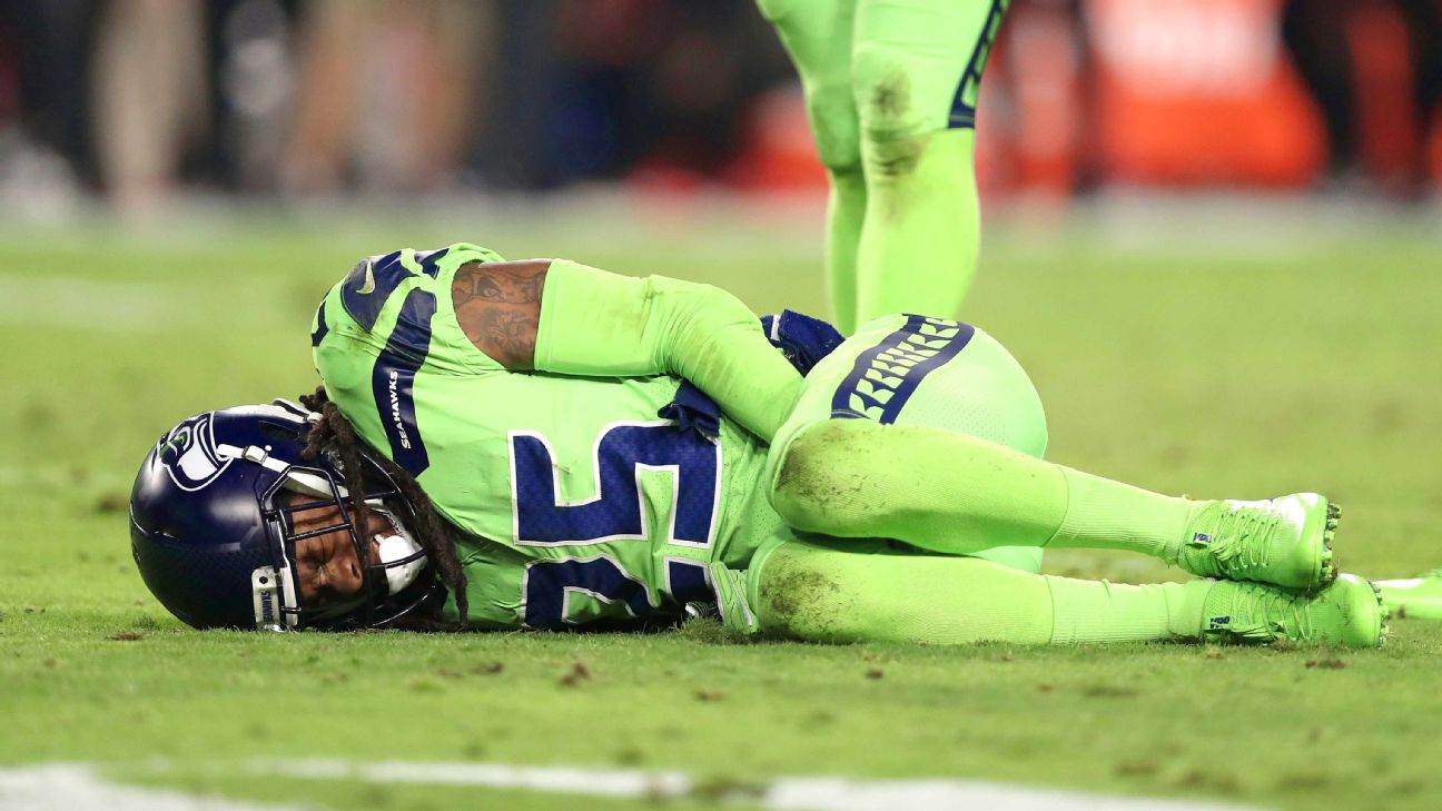 Richard Sherman shared emotional moments with some Seahawks in his