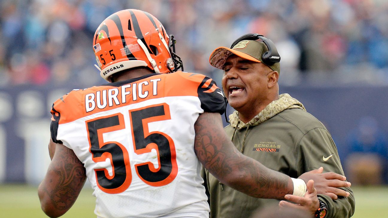 Vontaze Burfict of Cincinnati Bengals ejected for first time in career -  ESPN