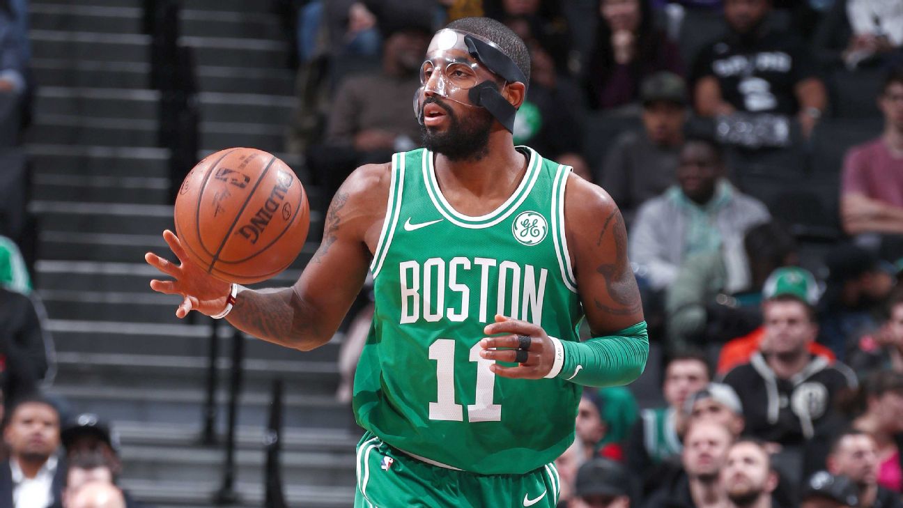 Celtics Notes: Masked Kyrie Irving Proving He's The Hero Boston