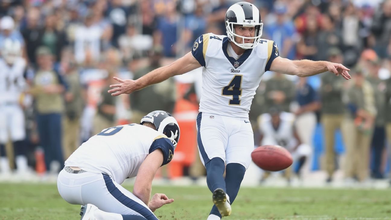 Los Angeles Rams: Pro Bowl kicker Greg Zuerlein out for year 