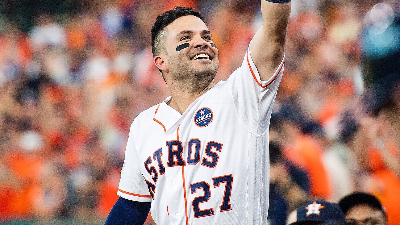 Houston Astros on X: Jose Altuve wearing jersey with the special patch  honoring Houston firefighters.  / X