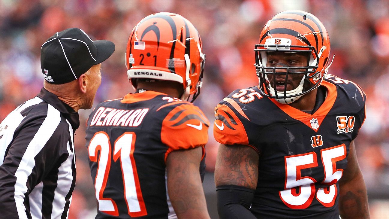 Vontaze Burfict ejected after making contact with official