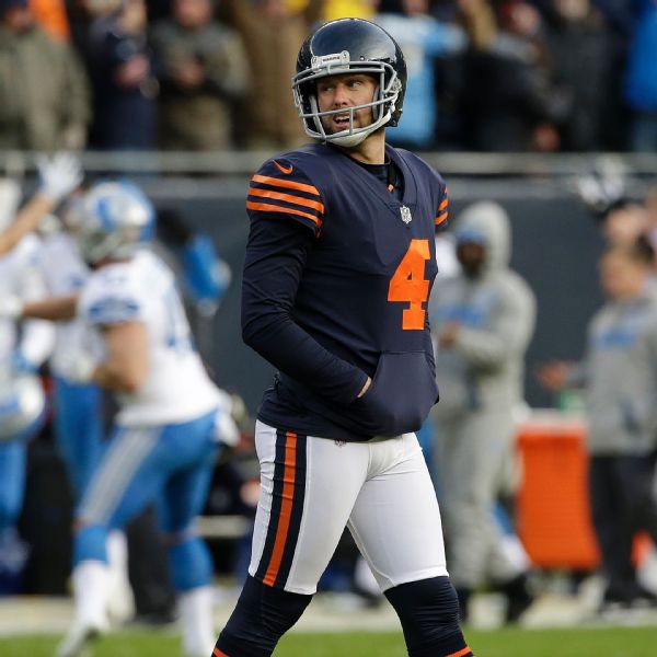 Bears sign kicker Cairo Santos, release Connor Barth after ...