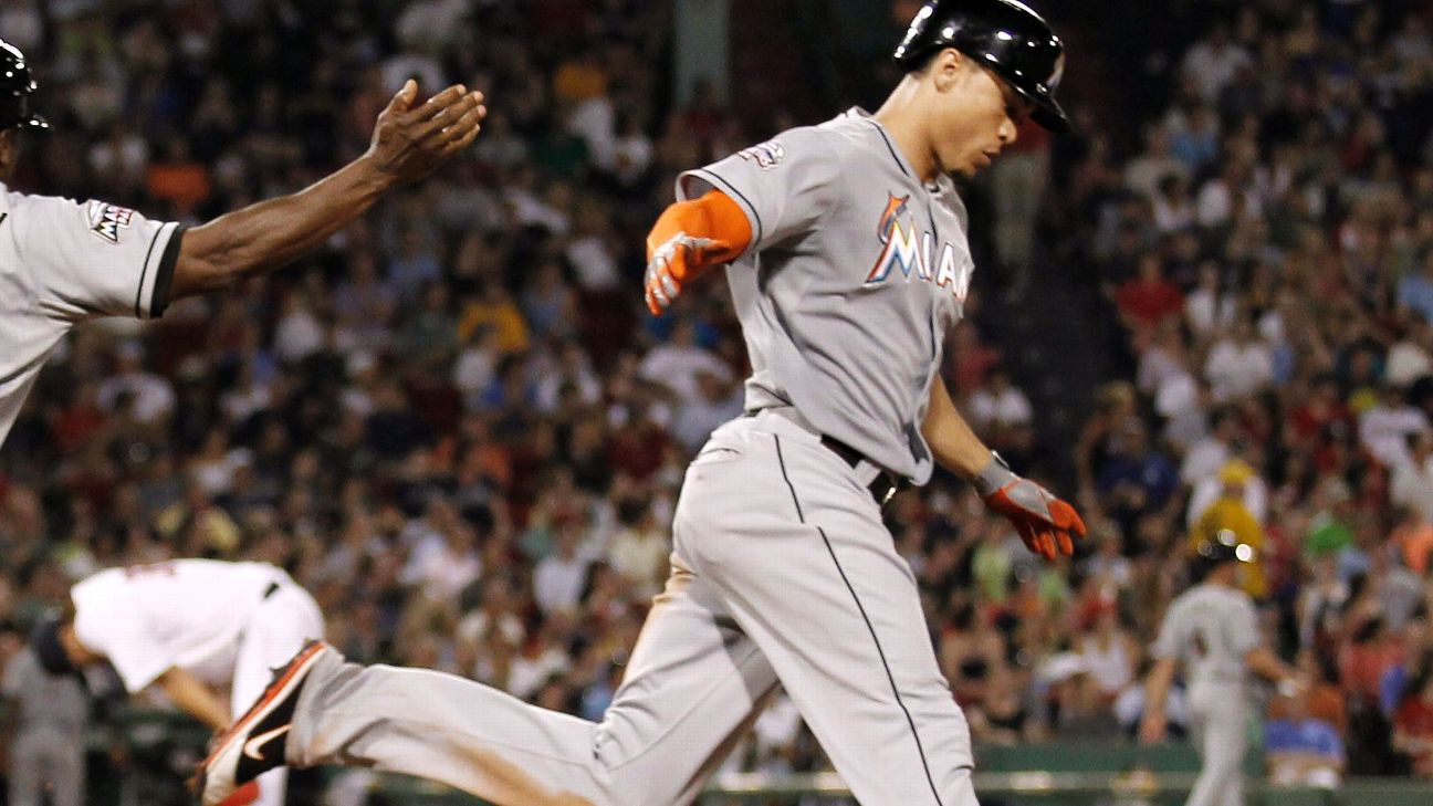 Power-starved Boston Red Sox must lure Giancarlo Stanton from