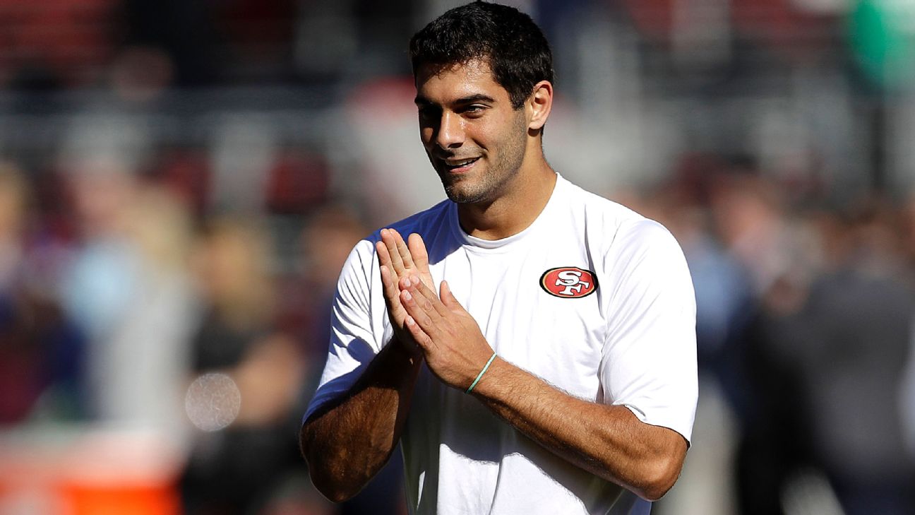 QB Jimmy Garoppolo Signs Huge Contract Extension With 49ers - ESPN 98.1 FM  - 850 AM WRUF