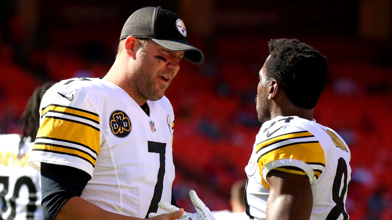 Pittsburgh Steelers' Martavis Bryant and JuJu Smith-Schuster coexist - ESPN  - Pittsburgh Steelers Blog- ESPN