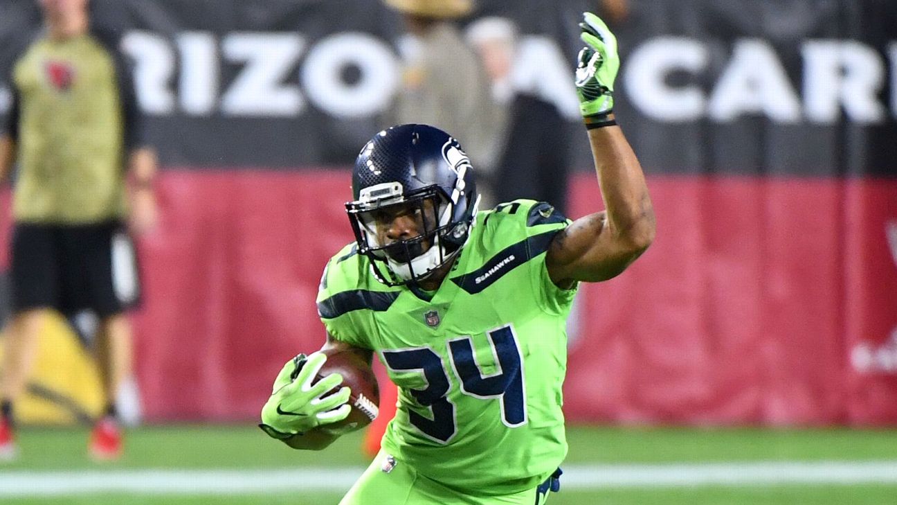 Thomas Rawls keeps Seattle Seahawks afloat without Marshawn Lynch