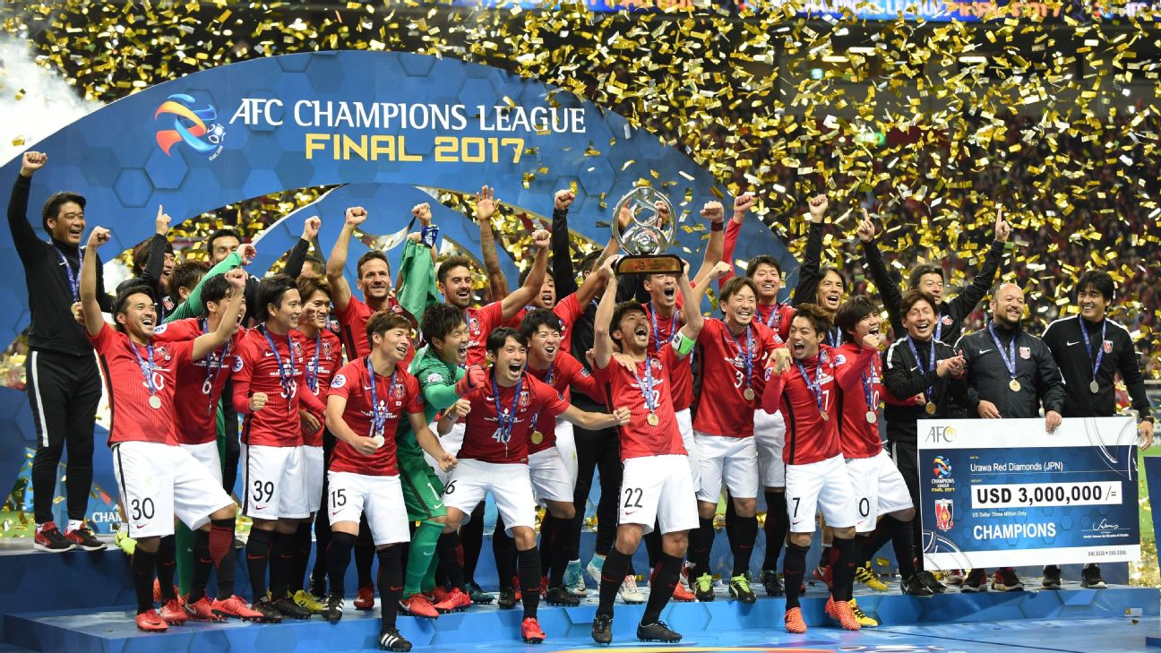 Championship asia. Asian Football Confederation. Asian Champions. AFC Liga Champion 2022 Urawa Reds.